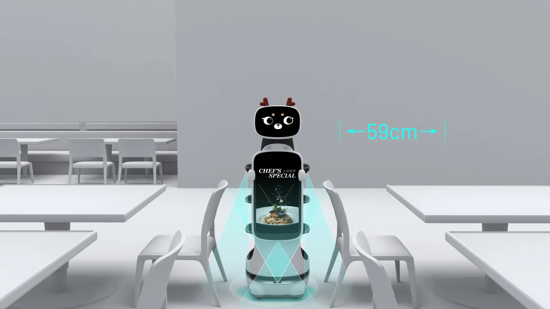 59cm Minimum Passage Width